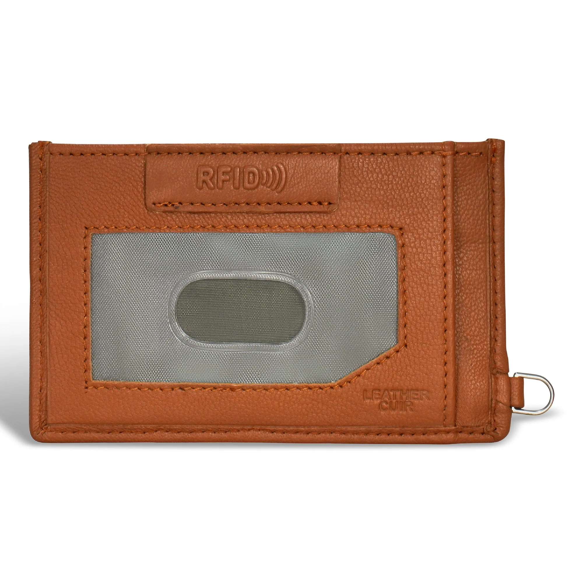 Champs Denim Leather Slim Cardholder - Image 7
