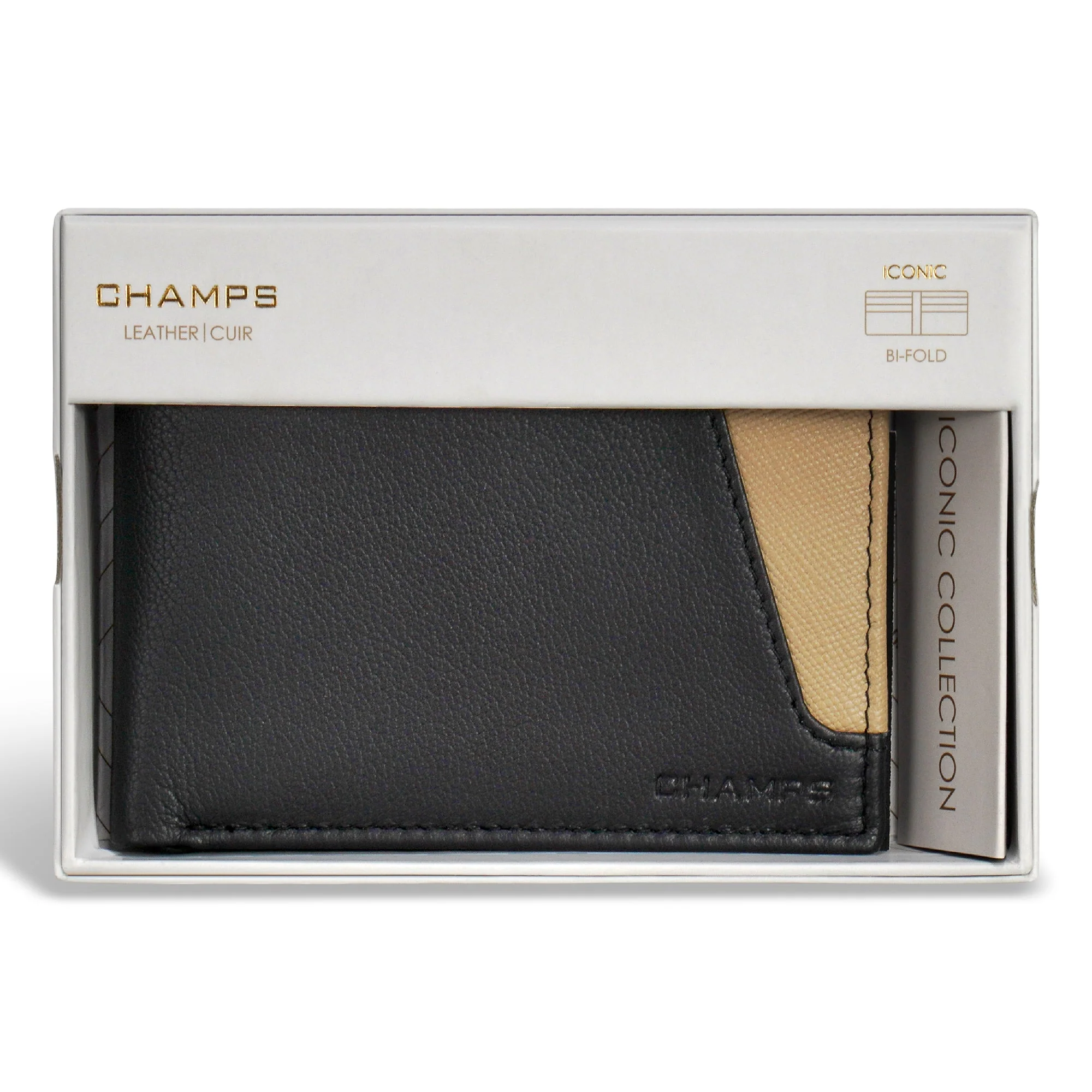 Champs Iconic Leather Bi-Fold Wallet - Image 10