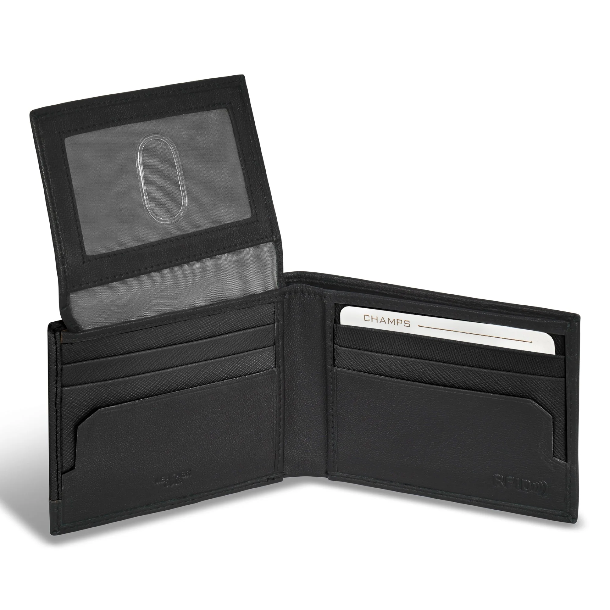 Champs Iconic Leather Top Wing Wallet - Image 3