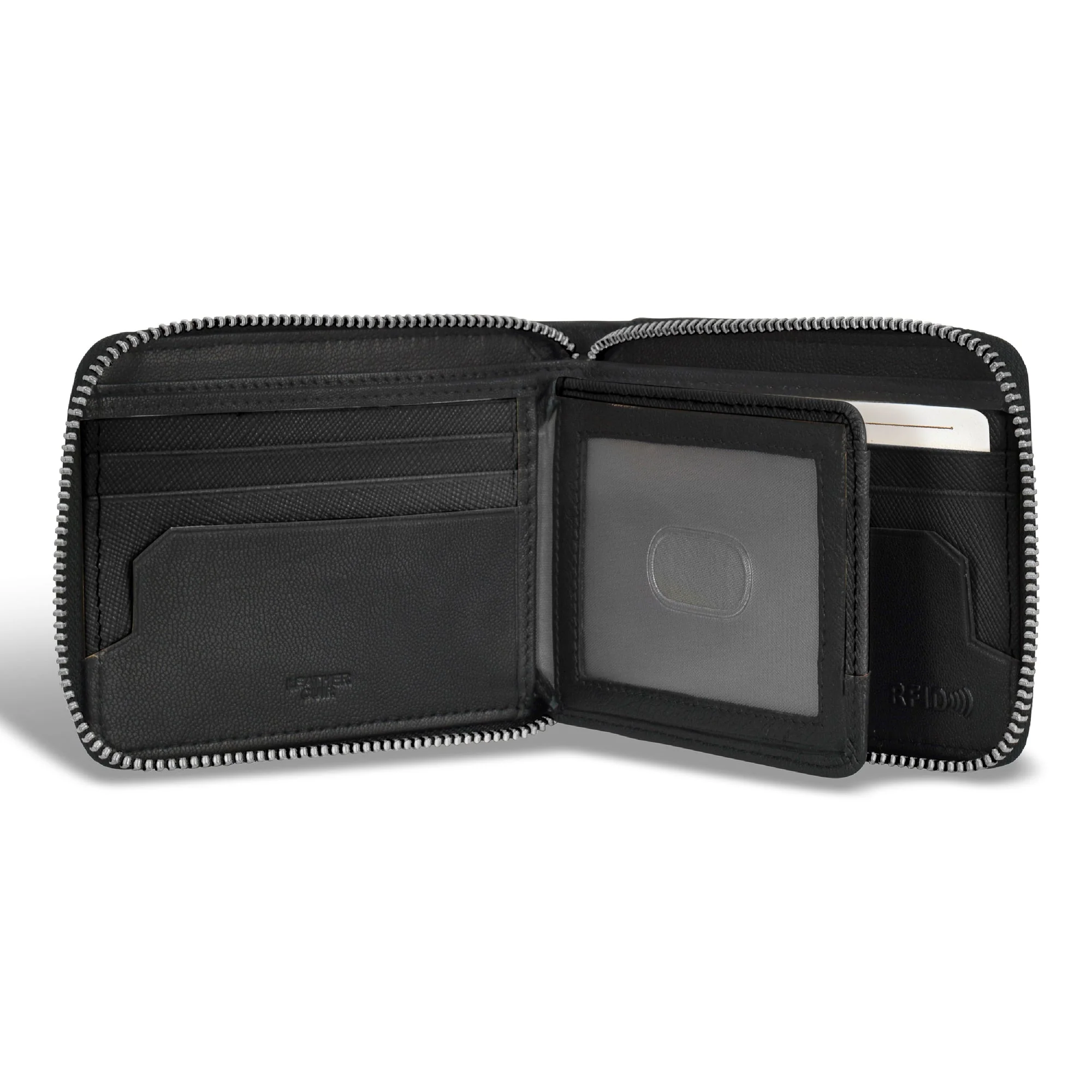 Champs Iconic Leather Zip Around Wallet - Image 3