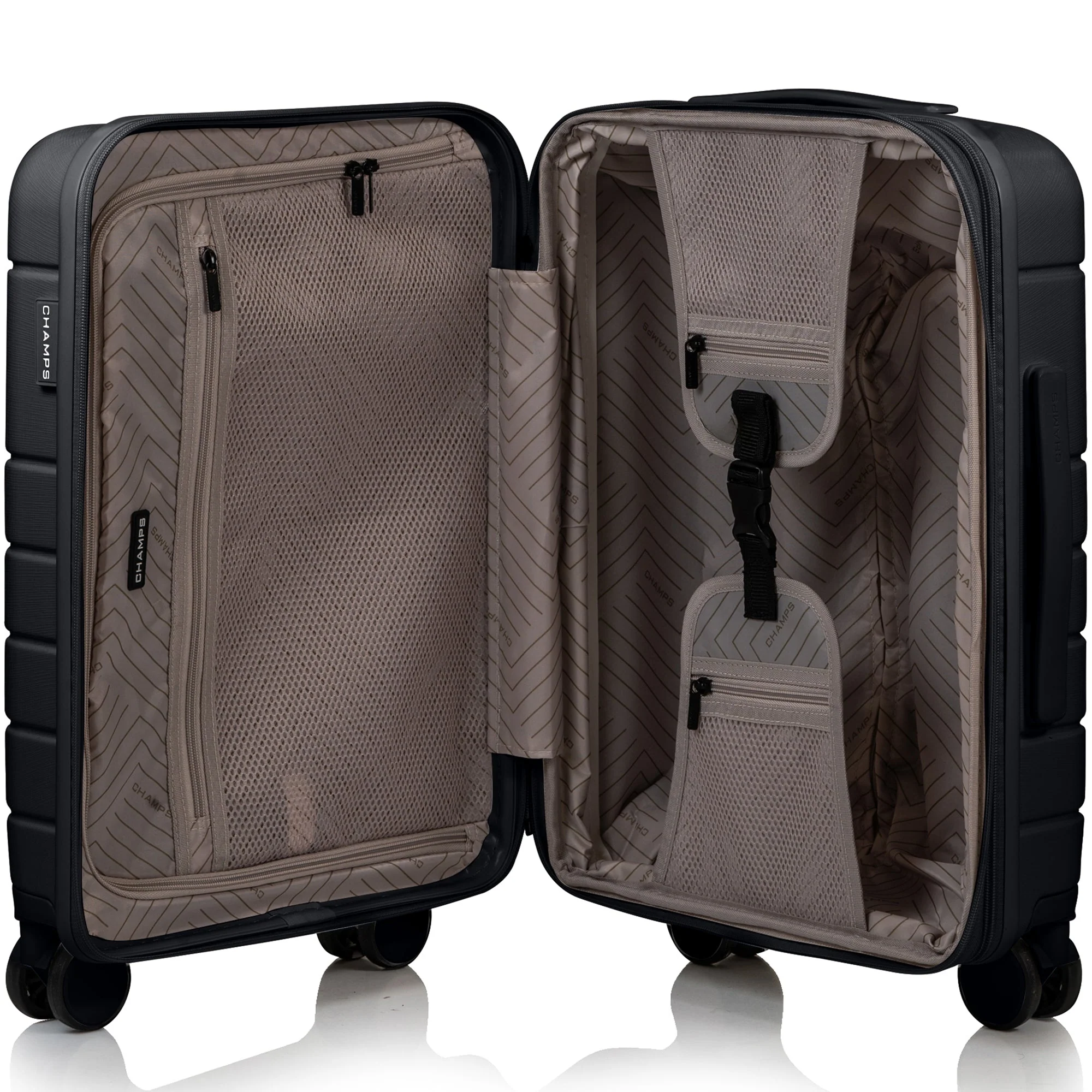 Champs Linen 3-Piece Luggage Set - Image 2