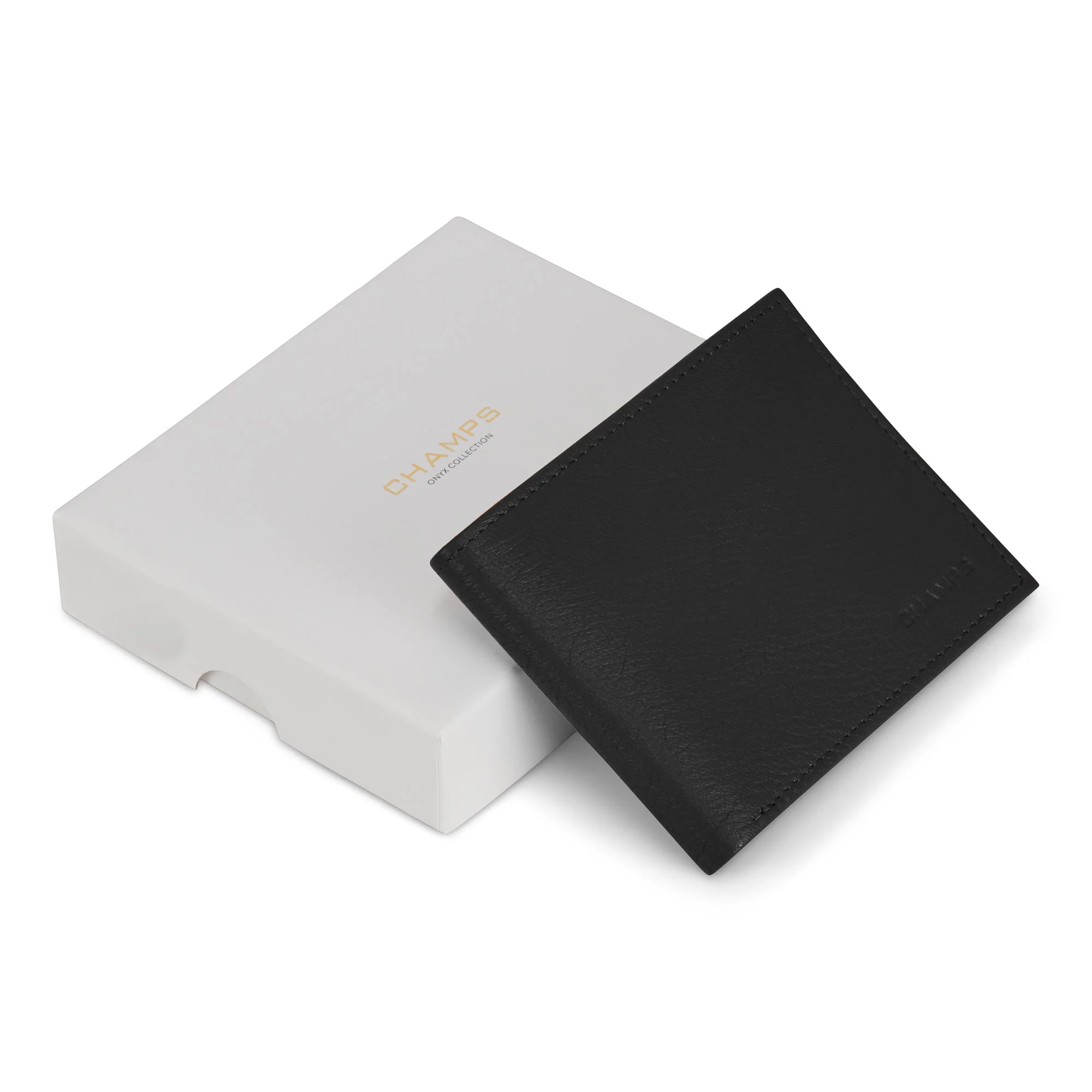 Champs Onyx Leather Bi-Fold Wallet - Image 4