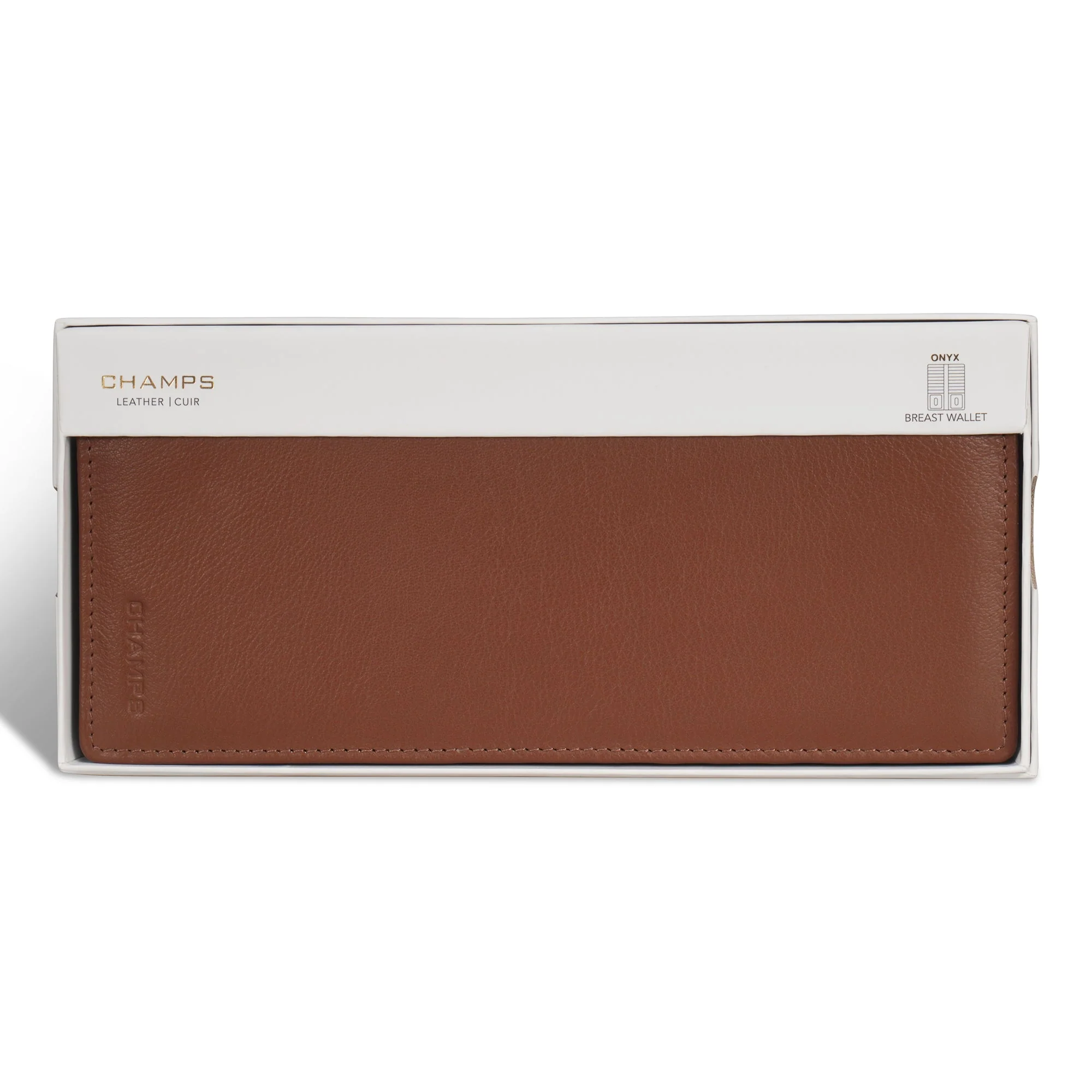 Champs Onyx Leather Breast Wallet - Image 9