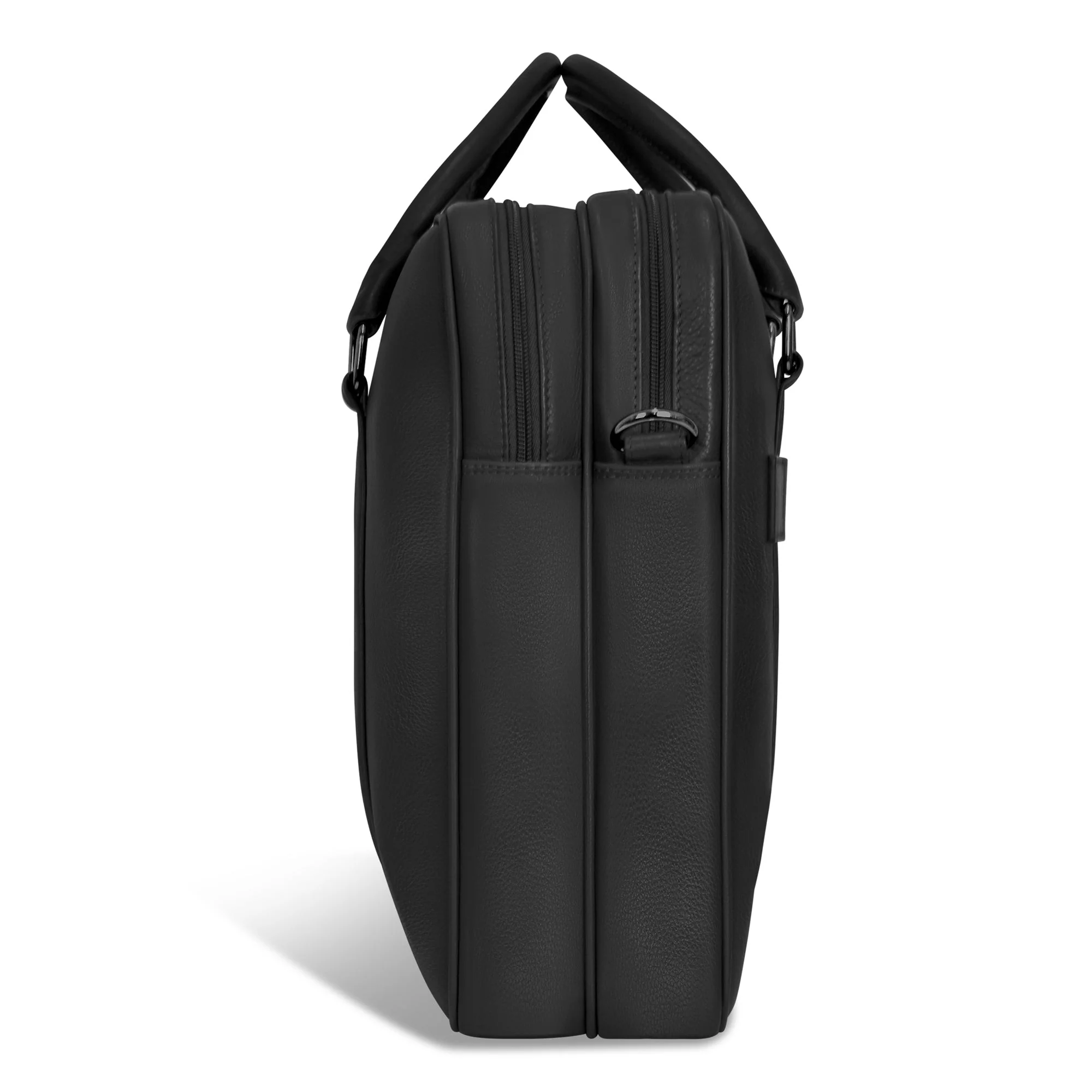 Champs Onyx Leather Briefcase - Image 5