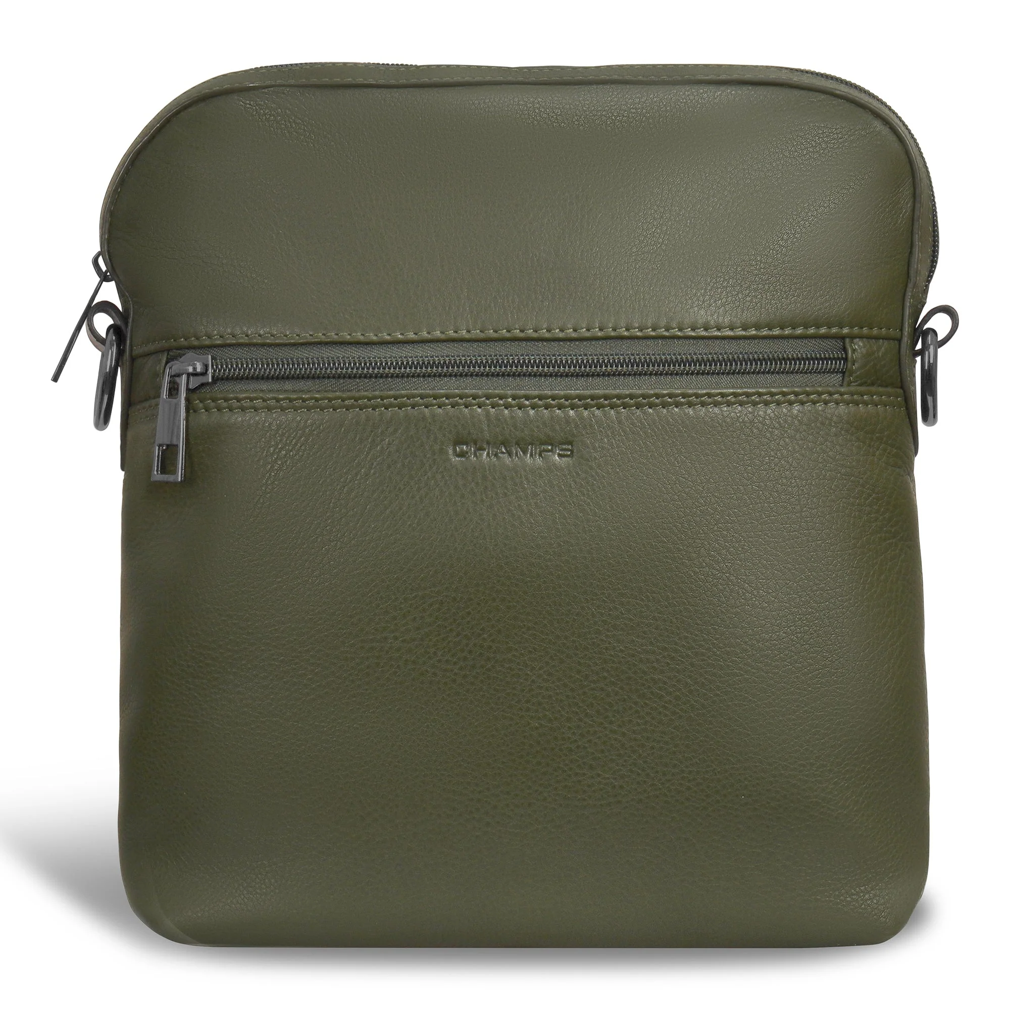 Champs Onyx Leather Cross-Body Bag - Image 14