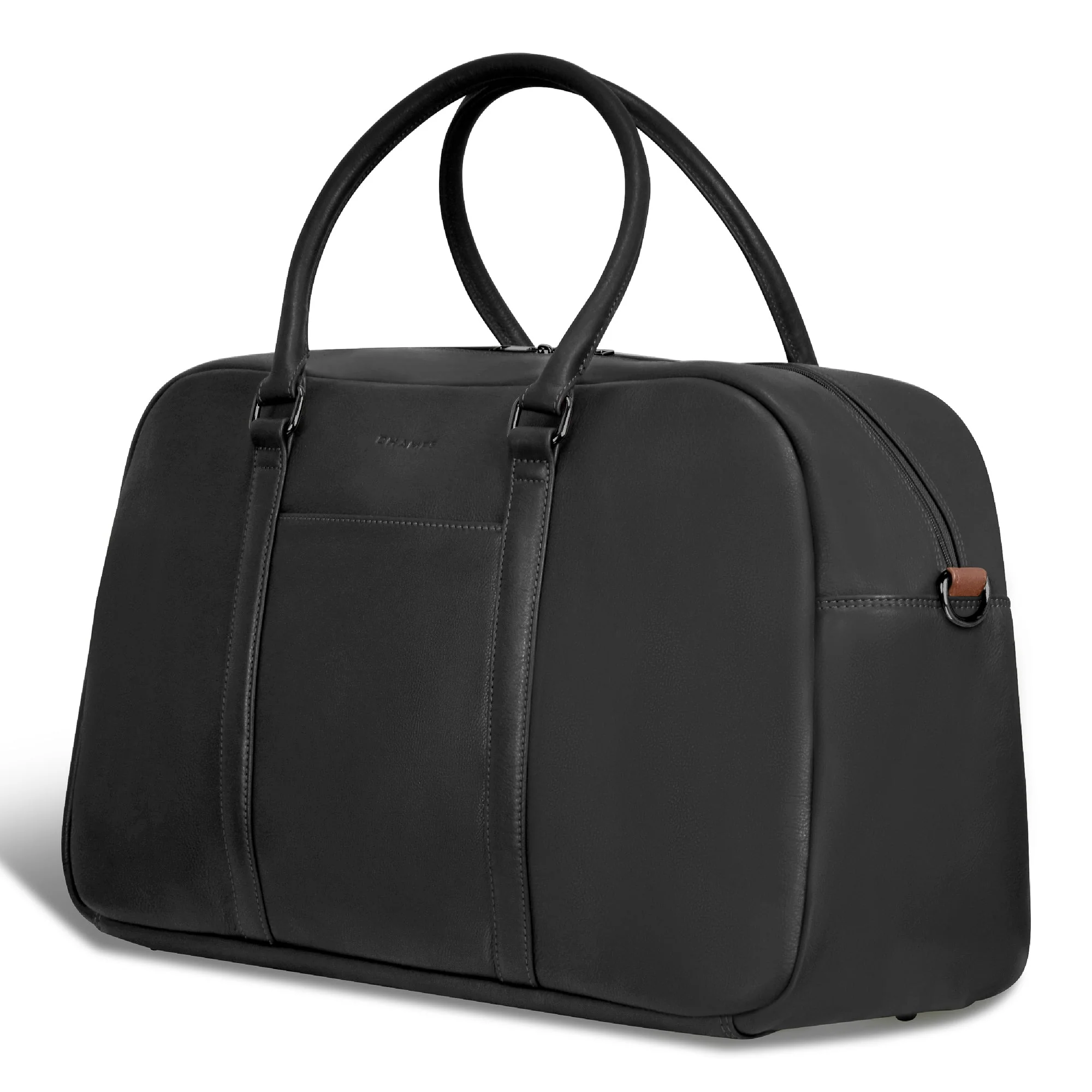 Champs Onyx Leather Duffle Bag - Image 7