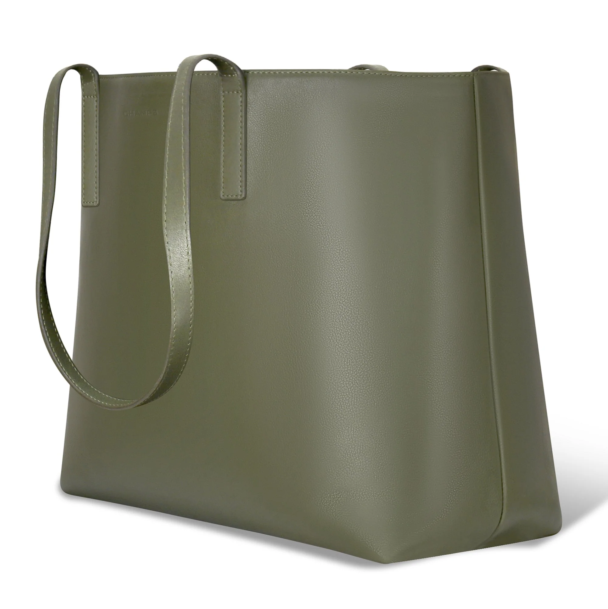 Champs Onyx Leather Open Tote - Image 14
