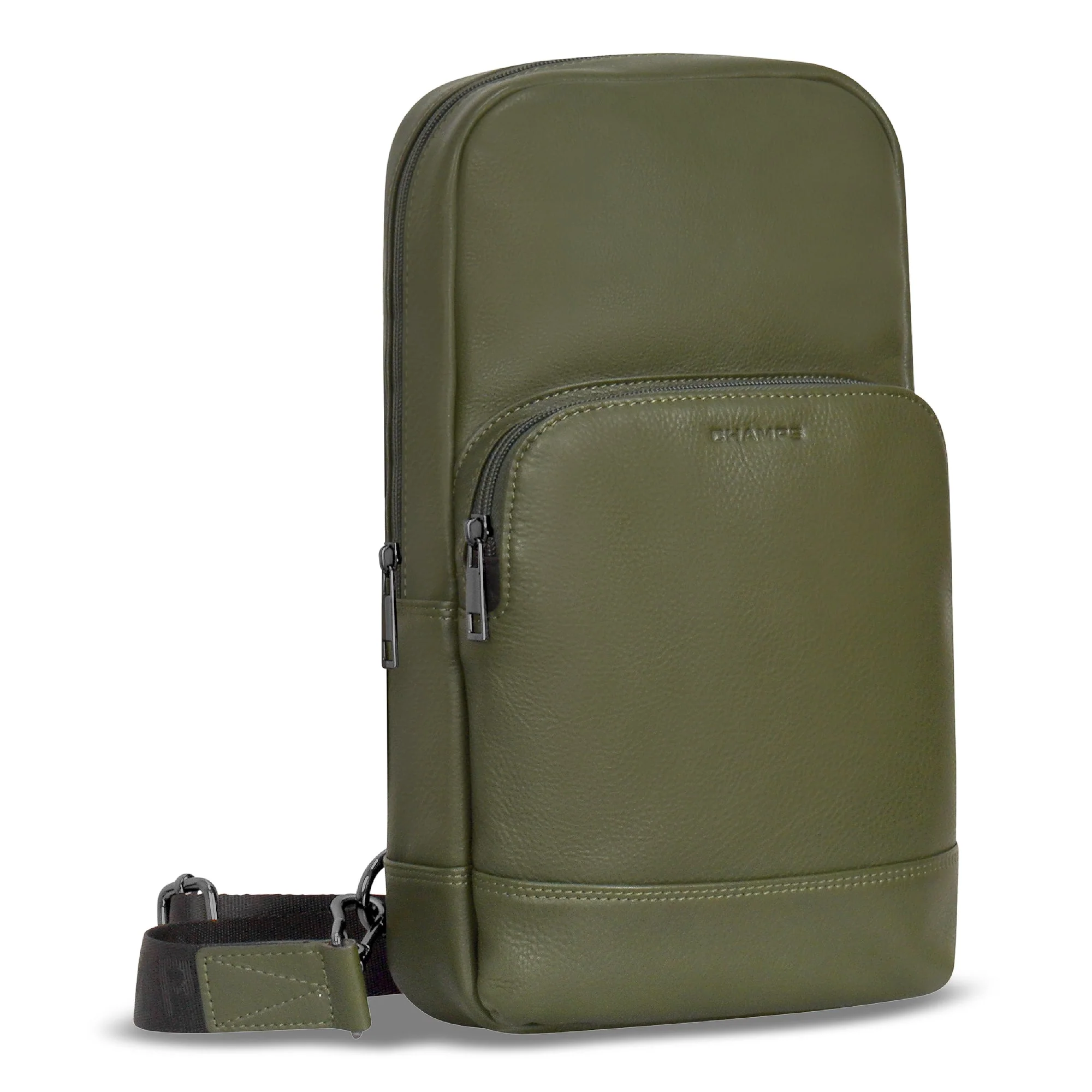 Champs Onyx Leather Sling Bag - Image 18