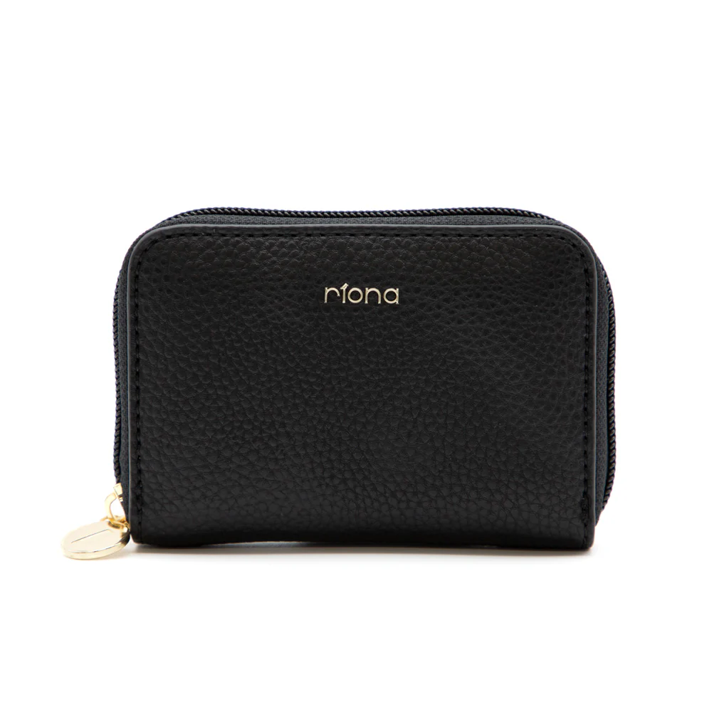 Riona Ketty Pebbled RFID Small Zip Around Wallet - Image 5