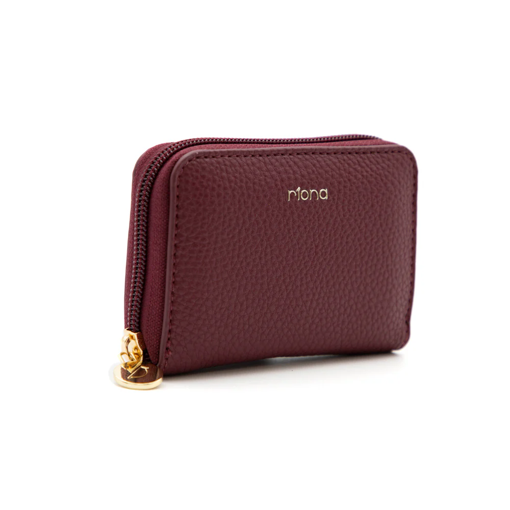 Riona Ketty Pebbled RFID Small Zip Around Wallet - Image 9