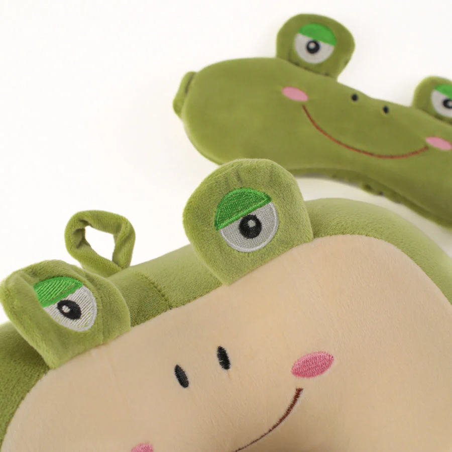 Tracker Youth Frog Neck Pillow/Mask Set - Image 3